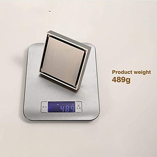 Vierkante Afvoer Badkamer Vloer Cover Stopper Bad Douche Afvoer Zeef Badkamer Douche Afvoerputje - Image 5