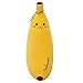 Smvala Simulazione Banana Peluche Cuscino da Lancio Bambola di Peluche - Morbido Poliestere/Cotone - Cuscino a Strisce Lunghe Cuscino Regalo Carino per Ragazze e Ragazzi(Size:100cm)