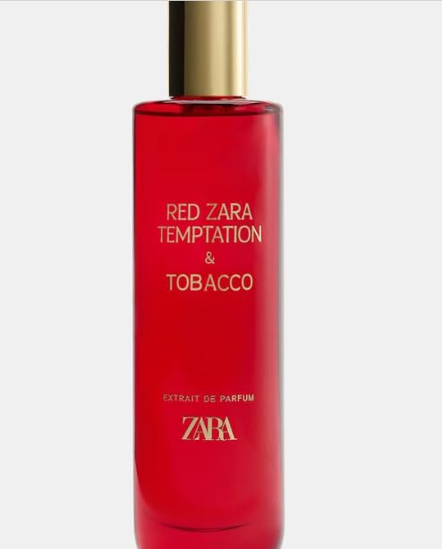 ZARAA Red Temptation Tobacco Extrait de Parfum for Men 1.7 fl oz / 50 mL