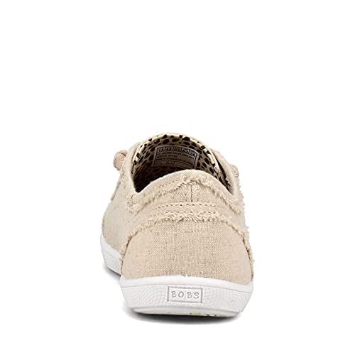Skechers BOBS Women's 113496 Sneaker, Natural, 11