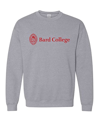 Bard College Official Logo Unisex Crewneck Sweatshirt - Bard Raptors Apparel