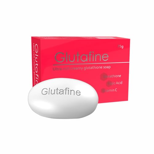 Glutafine Deep Cleansing Soap for All Skin Types | Helps Remove Dirt, Impurities & Blemishes | Leaves Skin Soft, Clear & Smooth | Pack of 1