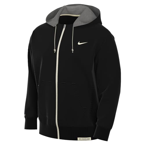 Nike Standard Issue Moletom masculino de basquete Dri-Fit com z&iacute;per completo