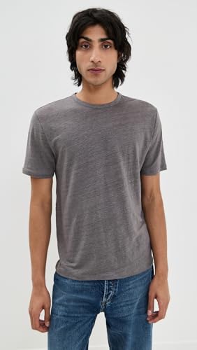 Vince Men's Linen Crewneck Tee2