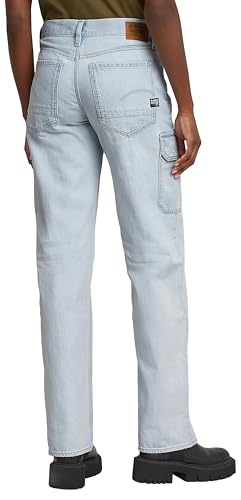 Miniatura 2 de G-Star Para Mujer Pantalones Judee Low Waist Cargo, Azul Sun Faded Piscina Blue D24673-D536-G319 , 24w 28l