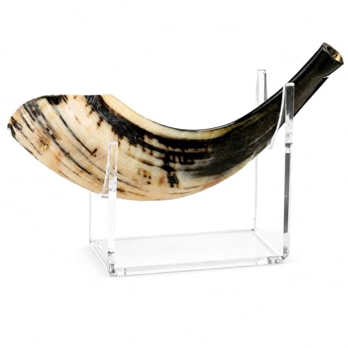 Rite Lite Acrylic Shofar Stand Clear Rosh Hashanah Jewish New Year Holiday Party Favors, Yom Kippur...