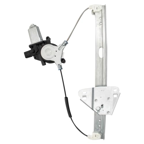 Image of TRQ Rear Left Power Window Regulator & Motor Assembly Drivers Side Compatible with 2004-2005 Acura TSX