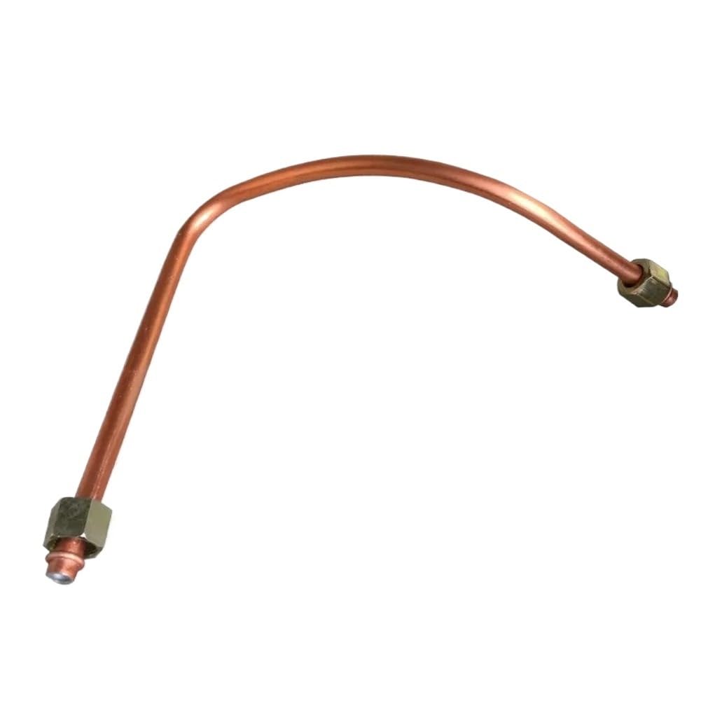 Wenwendianzi One Color Direct Connector Air Compressor Pump Aluminum Copper Tone Intake Pipe