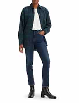 Levi's 724 High Rise Straight Jeans Jean Pantolon Kadın