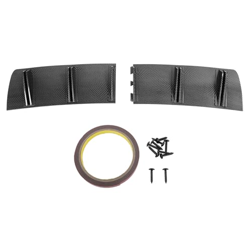 Diffuseur de lèvre arrière en fibre de carbone style requin pour E90 E91