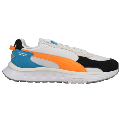 PUMA Mens Wild Rider Rollin' Lace Up Sneakers Shoes Casual - White - Size 12 M