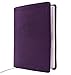 NRSVue, Holy Bible with Apocrypha, Compact, Leathersoft, Purple, Comfort Print