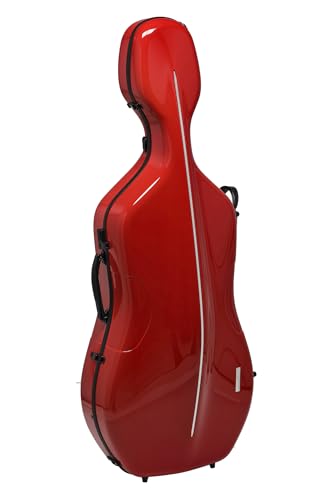 Gewa 341.230 Air 3.9 Red 4/4 Cello Case with Black interior
