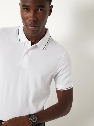 Image of Max Men's Polycotton Half Sleeves Regular Fit Solid Polo T-Shirt