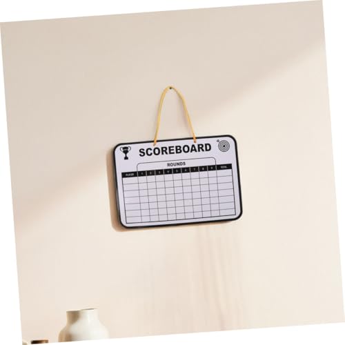 Homoyoyo 2 piezas tablero marcador de golf borrable portátil miniatura 4