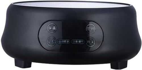 XINGLUOY Piastra riscaldante elettrica Stufa elettrica Stufa for Il tè Fornello for tè Intelligente Forno di Riscaldamento Multifunzionale ad Acqua bollita 1300W(Black)