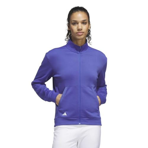 adidas Women's Ultimate365 COLD.RDY Full-Zip Jacket, Dual Indigo, X-Large