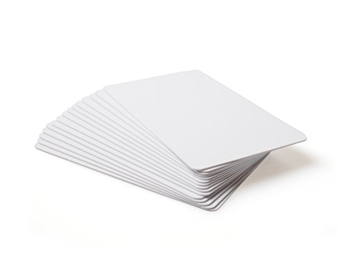 10 x NFC Tarjetas de visita Tags | NXP Chip NTAG215 | memoria de 504 bytes | PVC blanco duro | alta potencia de escaneo | Mismo chip con Tagmo Amiibo Cover