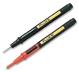 Fluke TP175E TwistGuard Test Probe with 4mm Adapter, 1000V Voltage, 10A Current, 2mm Tip Diameter