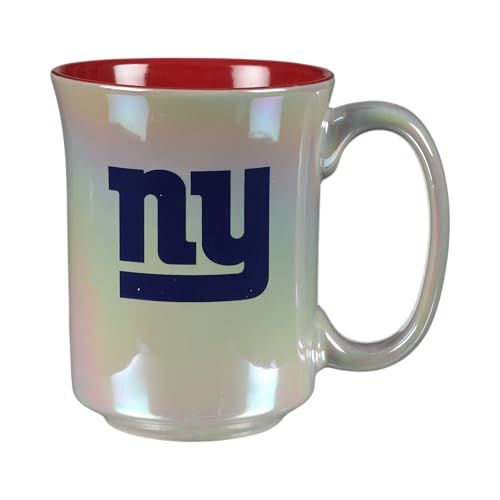 The Memory Company Officially Licensed 15oz Iridescent Mug with Logo New York Giants