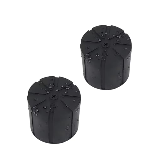 Tapa para lente de cámara SLR, protector de silicona a prueba de polvo para lentes DSLR de 60-120 mm (2 piezas) miniatura 1