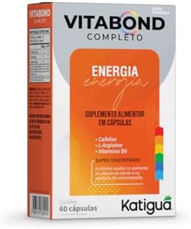 Katiguá, Polivitamínico Vitabond Energia, Completo, Com cafeína, ...
