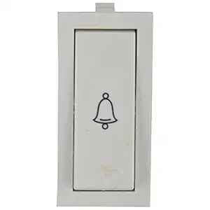 Anchor Rider Bell Switch Slim 47104, White, 6A 240V