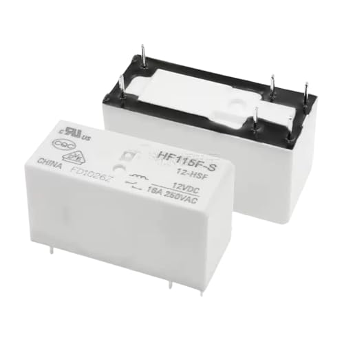 Relais de puissance HF115F-S-24-HSF 24V 16A composant électronique de commutation CC lot de 10 - 2