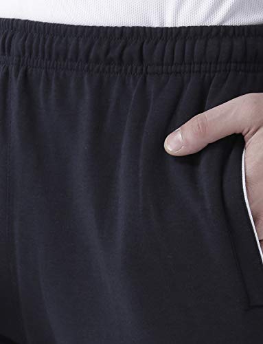 Image of berge' Men's Knit Hoisery Three Fourth Shorts Pants with Secure Zipper Pockets