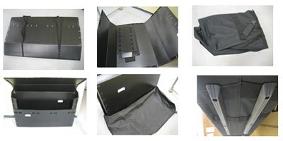 Amazon.co.jp: プレミア パネルガードバイクケース キャスター付