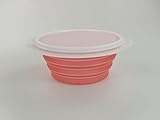 tupperware mini max colander Original Tupperware TUPPERWARE Küchenhelfer Teller Mini-Max 950 ml lachs mit Deckel Faltteller