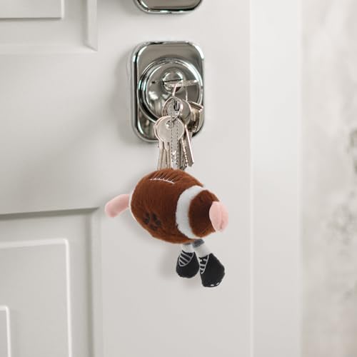 Porte-clés rugby peluche anti-perte pour retrouver facilement vos clés