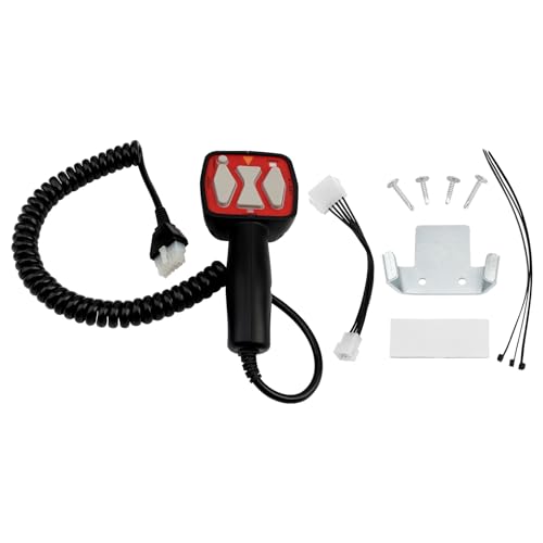 Hand Held Snowplow Controller Switch Compatible with Western 56462 56369 6-pin Fisher 9400 8292 Straight Blade Plows Replace# 1306902