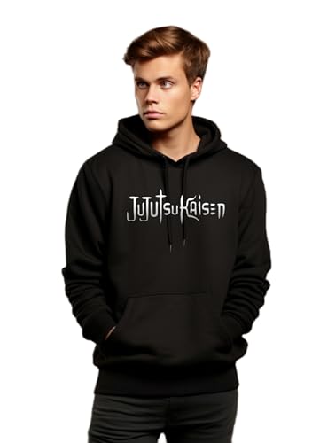 Image of Be Crazy Anime Printed Black Hoodie /Graphic Printed Hoodie /Hoodie for Men & Women /Warm Hoodie /Unisex Hoodie