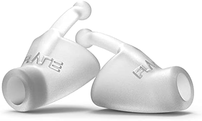 Flare Calmer – Ear Plugs Alternative – Reduce Annoying Noises Without Blocking Sound – Soft Reusable Silicone - Translucent