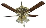 Breezalit Venus Ceiling Fan (Antique Brass)