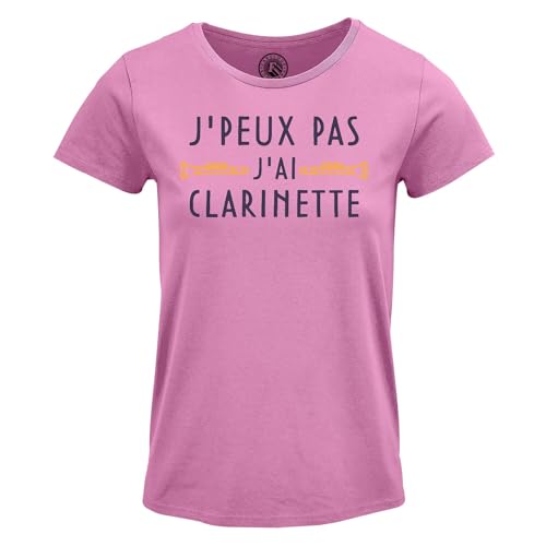 Clarinette T-Shirt Femme Idée Cadeau Musicienne Original