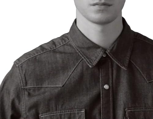 Image of Levi's Men's Solid Slim Fit Denim Shirt