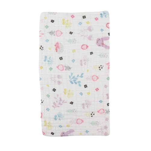 Image of Muslin Baby Burp Cloths - 100% Cotton Ultra-Absorbent 6-Layer Burp Rags for Newborn Feeding, Hypoallergenic 20x10 Inch 3-Pack (Snuggle Bunnies)
