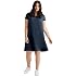 ellos Plus Size Cotton Spandex A-Line Scoop Neck Short Sleeve Tee Dress