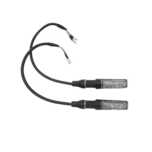 Clignotants moto LED universels avec coque aluminium pour scooter et dirt bike