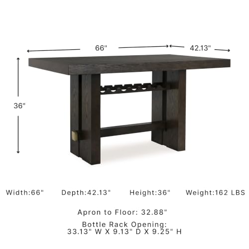 Image of Signature Design by Ashley 1-Piece Counter Height Dining Table
