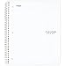 Five Star Spiral Notebook, 5 Subject, College Ruled Paper, Fights Ink Bleed, Water Resistant Cover, 8" x 10-1/2", 200 Sheets, White (72460)