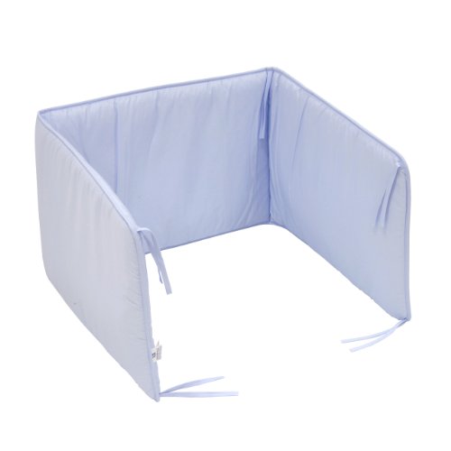 Cambrass gladde e-protector voor kinderbed, 60 x 40 cm, kleur: lichtblauw
