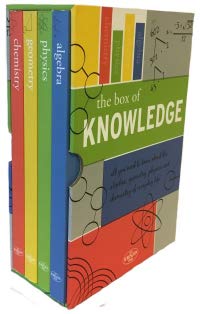 Mass Market Paperback The Box of Knowledge: Chemistry, Physics, Geometry & Algebra Book