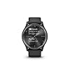 Garmin vívomove Trend, 40mm Stylish Hybrid Smartwatch with Health and Fitness functions, Dynamic Watch Hands, Touchscreen Display and up to 5 days battery life, Black