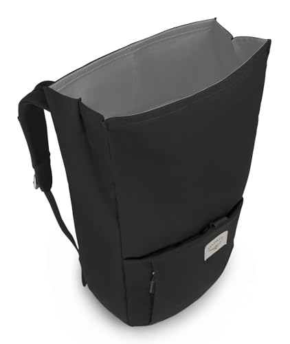 Image of Osprey Arcane Roll Top Commuter Backpack, Black