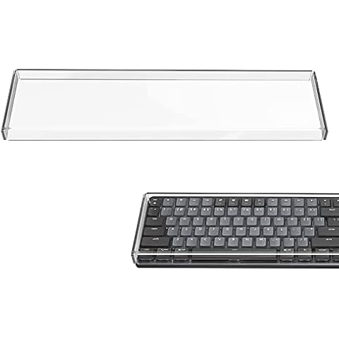 Geekria Clear Acrylic Keyboard Dust Cover Cover