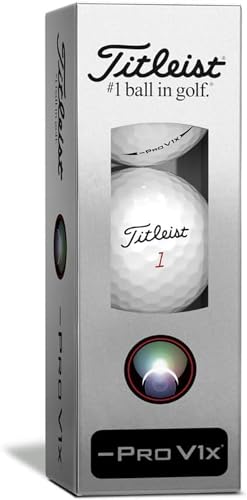 Titleist Pro V1X Left Dash Golf Balls - New Sleeve...