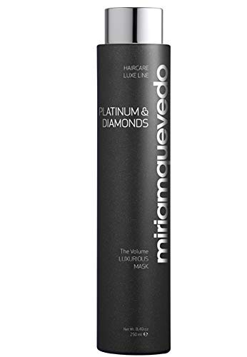 Capelli MASCHERA DI LUSSO PLATINUM E DIAMANTI 250ml Made in Spain